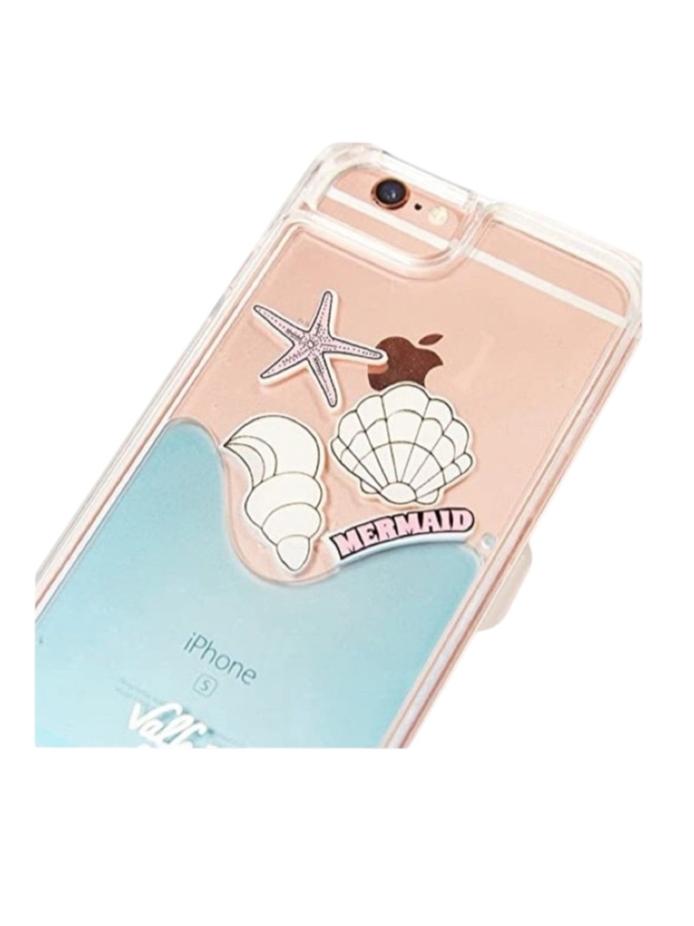 new Valfre Shell Yeah Mermaid Floating Charms Phone Case iPhone 6 7 - Picture 3 of 16